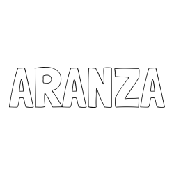 Online Created Coloring Page - ARANZA Coloring Page