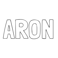 Online Created Coloring Page - ARON Coloring Page