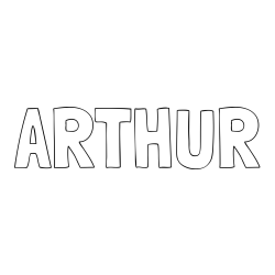 Online Created Coloring Page - ARTHUR Coloring Page