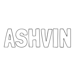 Online Created Coloring Page - ASHVIN Coloring Page