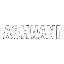 Online Created Coloring Page - ASHWANI Coloring Page