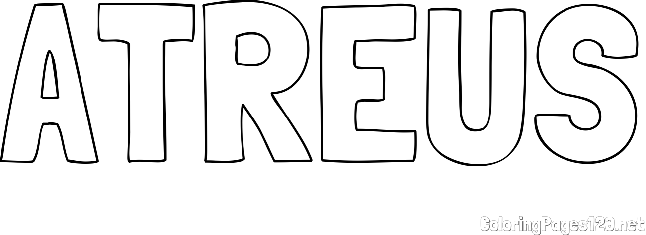 ATREUS Coloring Page
