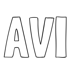 Online Created Coloring Page - AVI Coloring Page
