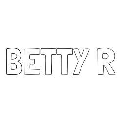Online Created Coloring Page - BETTY R Coloring Page
