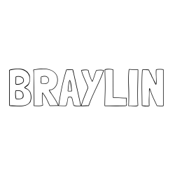 Online Created Coloring Page - BRAYLIN Coloring Page