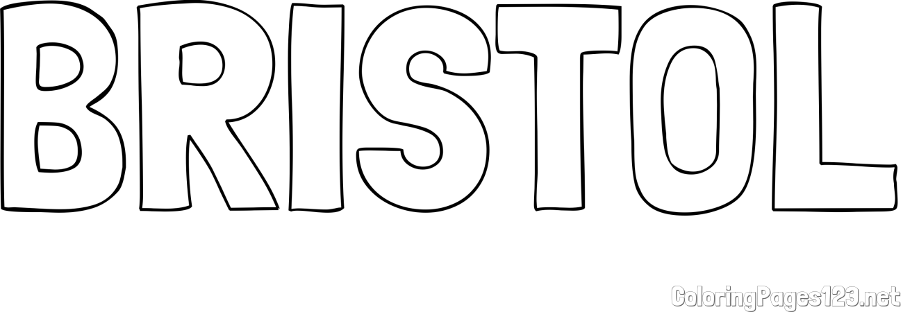 BRISTOL Coloring Page