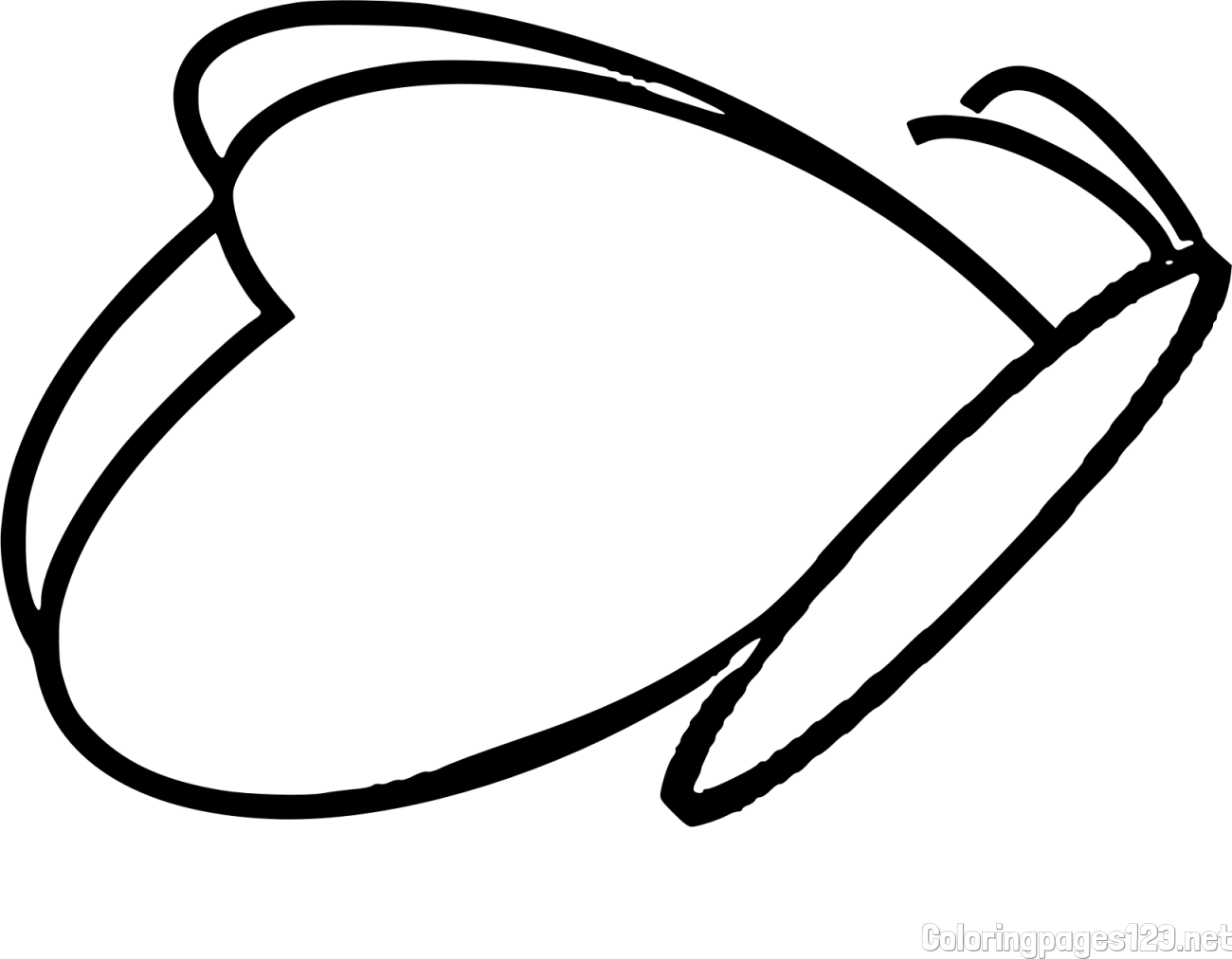 Butterfly Coloring Page for Preschool