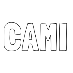 Online Created Coloring Page - CAMI Coloring Page
