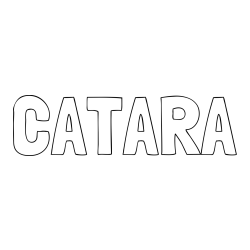 Online Created Coloring Page - CATARA Coloring Page