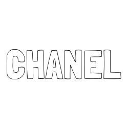 Online Created Coloring Page - CHANEL Coloring Page