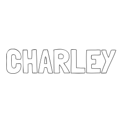 Online Created Coloring Page - CHARLEY Coloring Page