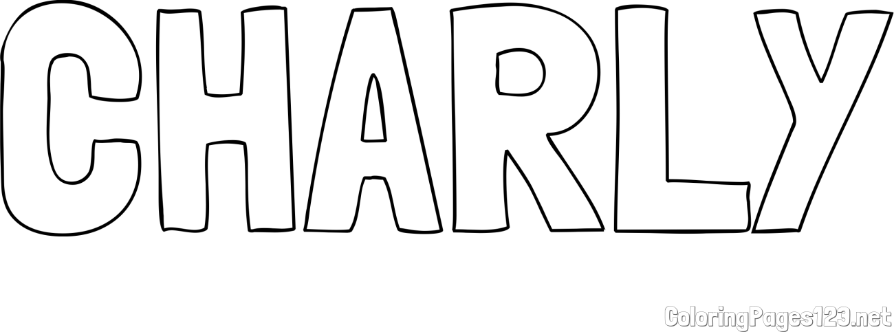 CHARLY Coloring Page