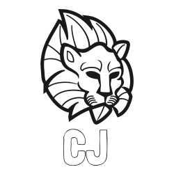Online Created Coloring Page - CJ Coloring Page and Abstract Lion Face Coloring Page