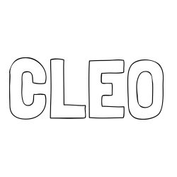 Online Created Coloring Page - CLEO Coloring Page