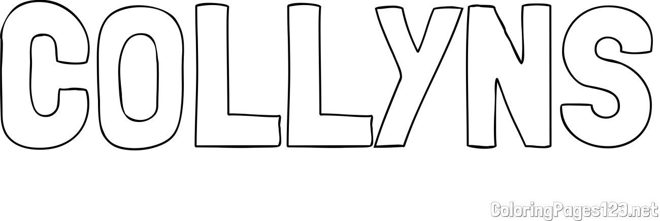 COLLYNS Coloring Page
