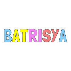 COLORED COLORING - BATRISYA Coloring Page