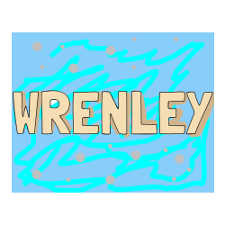 Pobarvana pobarvanka - WRENLEY Coloring Page