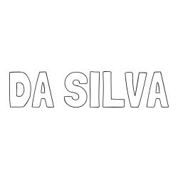 Online Created Coloring Page - DA SILVA Coloring Page