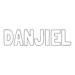 Online Created Coloring Page - DANJIEL Coloring Page
