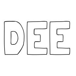 Online Created Coloring Page - DEE Coloring Page