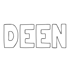 Online Created Coloring Page - DEEN Coloring Page