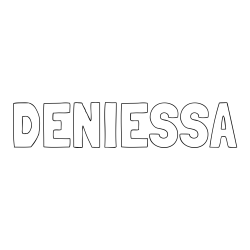Online Created Coloring Page - DENIESSA Coloring Page