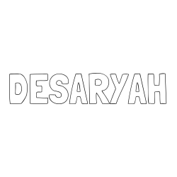 DESARYAH Coloring Page
