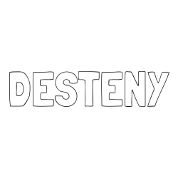 Online Created Coloring Page - DESTENY Coloring Page