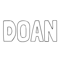 Online Created Coloring Page - DOAN Coloring Page