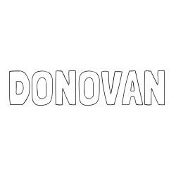 Online Created Coloring Page - DONOVAN Coloring Page
