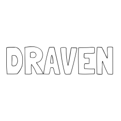 Online Created Coloring Page - DRAVEN Coloring Page