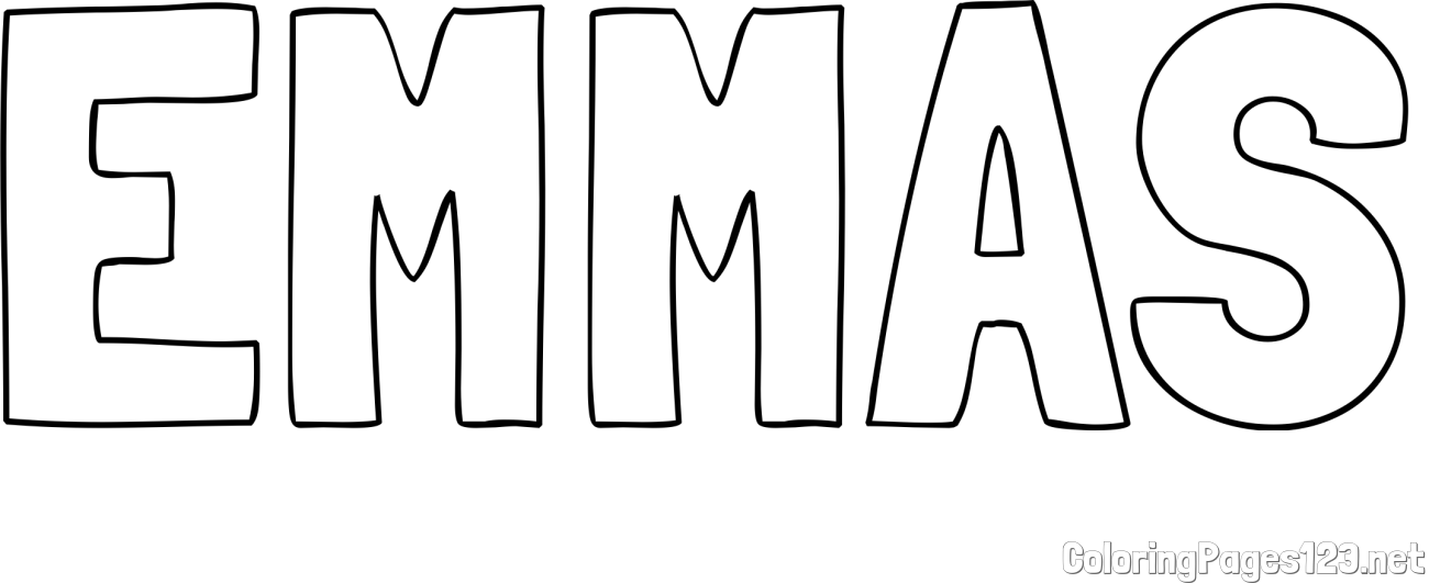 EMMAS Coloring Page
