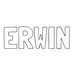 Online Created Coloring Page - ERWIN Coloring Page