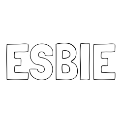 Online Created Coloring Page - ESBIE Coloring Page