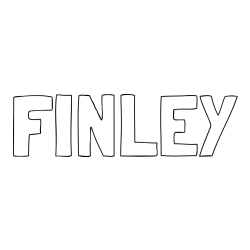 Online Created Coloring Page - FINLEY Coloring Page