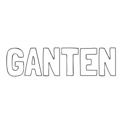 Online Created Coloring Page - GANTEN Coloring Page