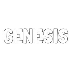 GENESIS Coloring Page