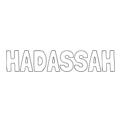 Online Created Coloring Page - HADASSAH Coloring Page