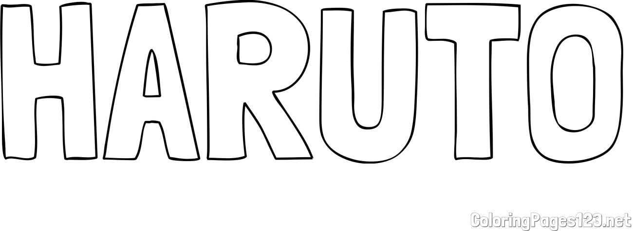 HARUTO Coloring Page