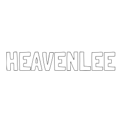 HEAVENLEE Coloring Page