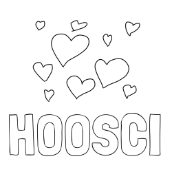 Online Created Coloring Page - HOOSCI Coloring Page and Coloring page of hearts 😍