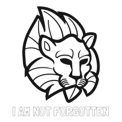 Online Created Coloring Page - I AM NOT FORGOTTEN Coloring Page and Abstract Lion Face Coloring Page