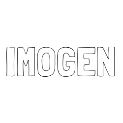 IMOGEN Coloring Page