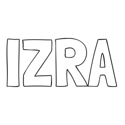 Online Created Coloring Page - IZRA Coloring Page