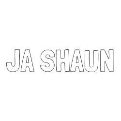 Online Created Coloring Page - JA SHAUN Coloring Page