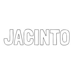 Online Created Coloring Page - JACINTO Coloring Page
