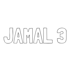 Online Created Coloring Page - JAMAL 3 Coloring Page