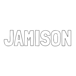 Online Created Coloring Page - JAMISON Coloring Page