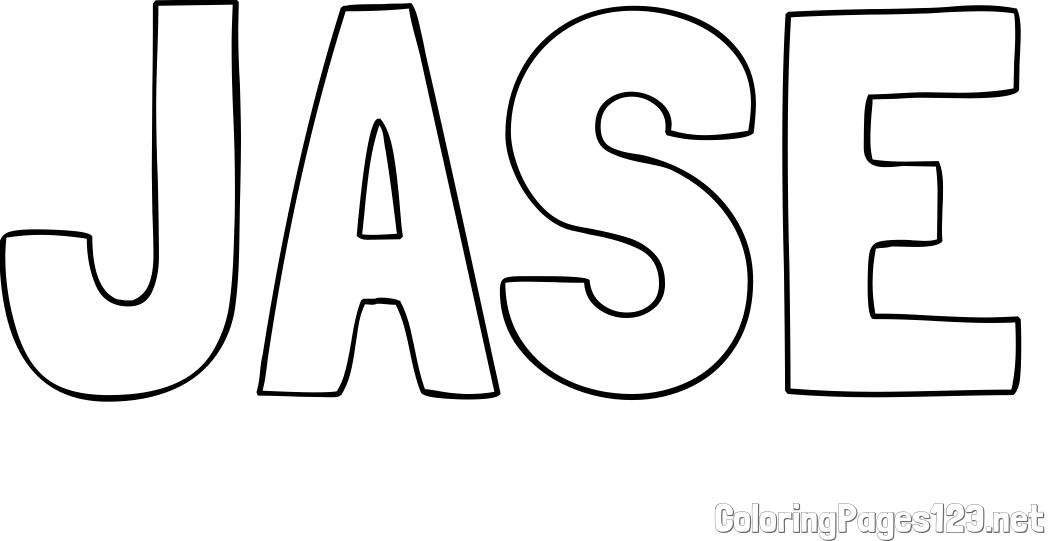 JASE Coloring Page