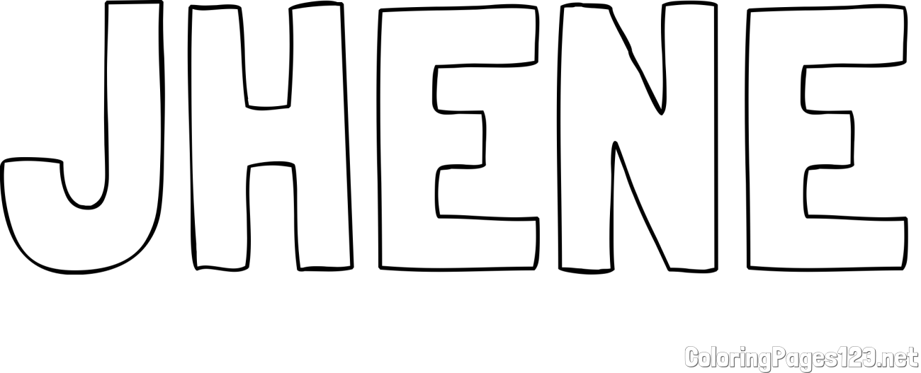 JHENE Coloring Page